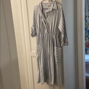 Vintage Striped Dress 👗